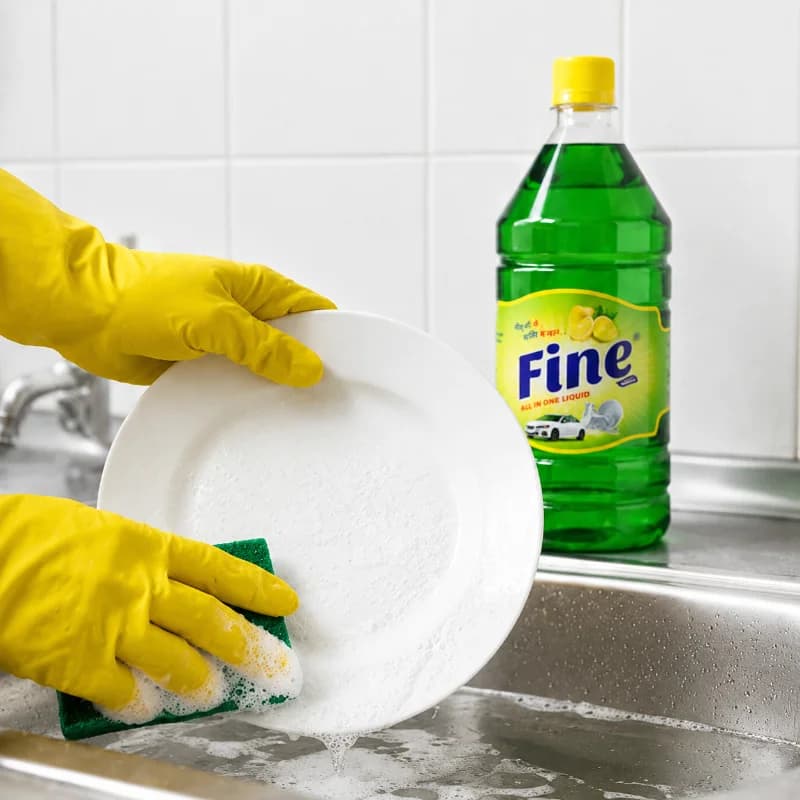 Fine Dishwash Liquid 1 ltr — image 2