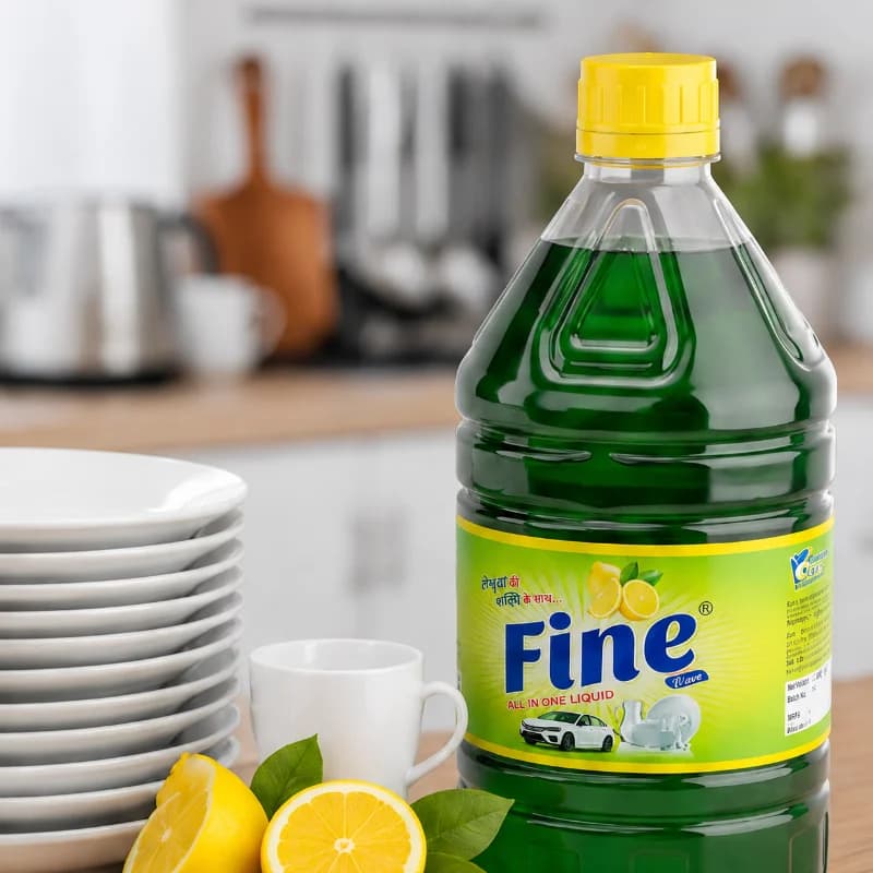 Fine Dishwash Liquid 5 ltr — image 2